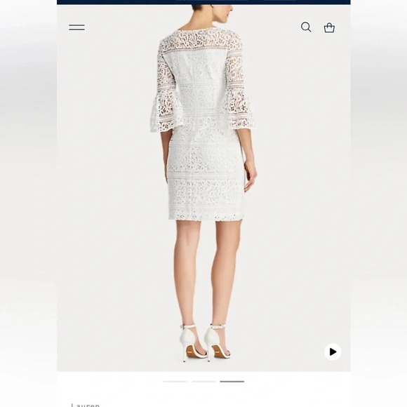 Lauren Ralph Lauren gorgeous lace dress size 2P NWT - Picture 3 of 9